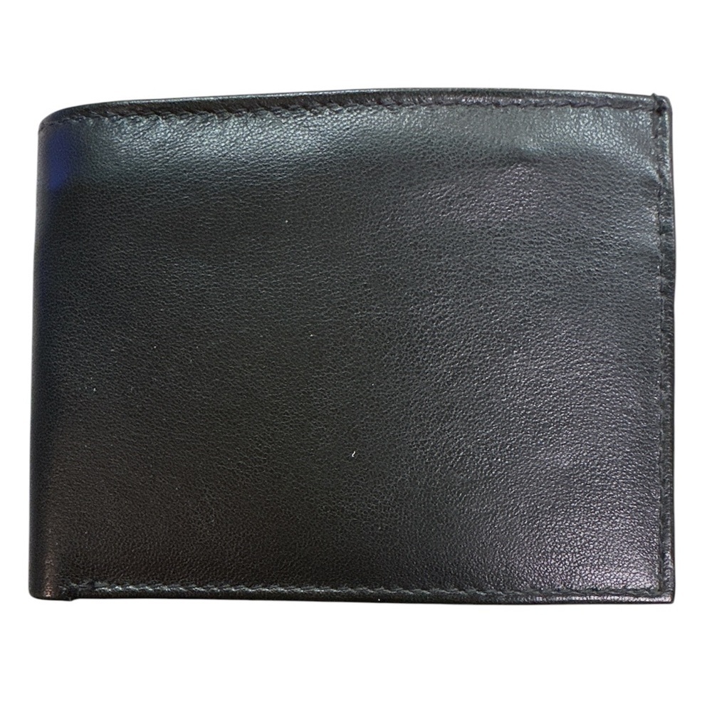 Marshal Genuine Leather Black Bifold Men’s Wallet
